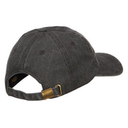 Mini Grapes Embroidered Unstructured Washed Cap