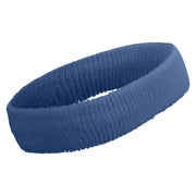 American Independence Day Helmet Embroidered Head Band (Terry) - Lt-Blue OSFM