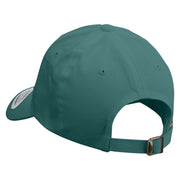 Rhino Beetle Symbol Embroidered Dad Style Unstructured Low Profile 6 panel Cotton Cap - Spruce OSFM