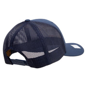 Licensed US Submarine Veteran Embroidered Retro Trucker Cap - Navy OSFM