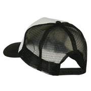 Fishing Beach Seagulls Embroidered Foam Mesh Back Cap