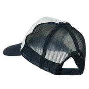 Fishing Beach Seagulls Embroidered Foam Mesh Back Cap