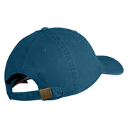 US Air Force Wing with Veteran Embroidered Pigment Dyed Cap - Navy OSFM