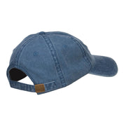 Graveyard Embroidered Washed Cap