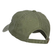 Graveyard Embroidered Washed Cap