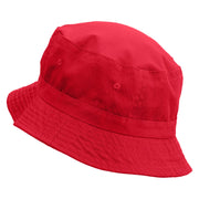 Sauce Tree Embroidered Bucket Hat - Red OSFM