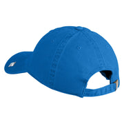 US Air Force Wing with Veteran Embroidered Pigment Dyed Cap - Royal OSFM