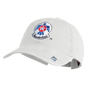 USAF Thunderbirds Team Embroidered Pigment Dyed Cap - White OSFM