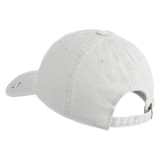 USAF Thunderbirds Team Embroidered Pigment Dyed Cap - White OSFM