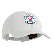 USAF Thunderbirds Team Embroidered Pigment Dyed Cap - White OSFM
