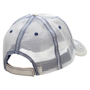 Tequila Shot Embroidered Frayed Mesh Cap