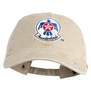 USAF Thunderbirds Team Embroidered Pigment Dyed Cap - Khaki OSFM
