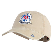 USAF Thunderbirds Team Embroidered Pigment Dyed Cap - Khaki OSFM