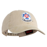 USAF Thunderbirds Team Embroidered Pigment Dyed Cap - Khaki OSFM