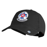 USAF Thunderbirds Team Embroidered Pigment Dyed Cap - Black OSFM