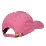 Girl Embroidered Dyed Unstructured Cap