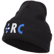 Greece GRC Flag Embroidered Long Beanie