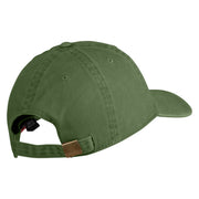 US Air Force Wing with Retired Embroidered Pigment Dyed Cap - Olive OSFM