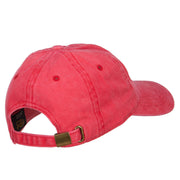 Girl Embroidered Dyed Unstructured Cap