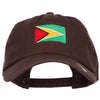 Guyana Flag Embroidered Unstructured Cap