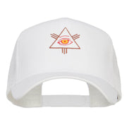 All Seeing Eye Embroidered Mesh Cap