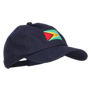 Guyana Flag Embroidered Unstructured Cap