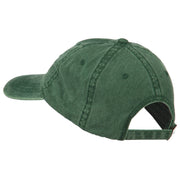 Grandpa of the Year Embroidered Washed Cotton Cap