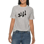 Chess Piece Graphic Design Deluxe Jersey T-Shirt