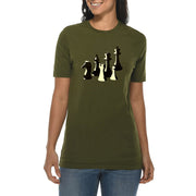 Chess Piece Graphic Design Deluxe Jersey T-Shirt