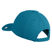US Air Force Retired with Wing Embroidered Pigment Dyed Cap - Sky Blue OSFM