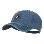 Great Dane Head Embroidered Washed Cap