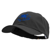 Lazy Turtle Surf Club Embroidered Normal Dyed Washed Caps - Black OSFM