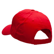 Red Mini Skateboard Embroidered Low Profile Cap