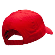 Red Mini Skateboard Embroidered Low Profile Cap