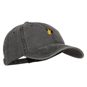 Great Dane Head Embroidered Washed Cap