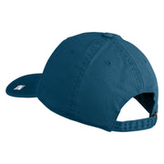 US Air Force Retired with Wing Embroidered Pigment Dyed Cap - Navy OSFM