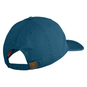 US Air Force Retired with Wing Embroidered Pigment Dyed Cap - Navy OSFM