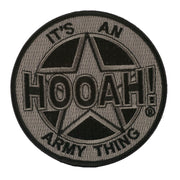 Hooah! Army Patches