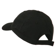 Handicapped Logo Embroidered Pigment Dyed Cotton Cap