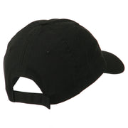 Handicapped Logo Embroidered Pigment Dyed Cotton Cap