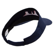 Arizona Grand Canyon Icon Embroidered Brushed Cotton Sun visor - Navy OSFM