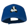 Holstein Alphabet AM Letters Embroidered Youth Brushed Cap