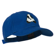 Holstein Alphabet AM Letters Embroidered Youth Brushed Cap