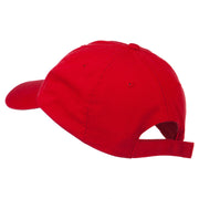 Handicapped Logo Embroidered Pigment Dyed Cotton Cap