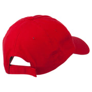 Handicapped Logo Embroidered Pigment Dyed Cotton Cap