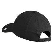 US Air Force Wing Embroidered Pigment Dyed Cap - Black OSFM