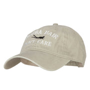 Scuba Hair Don't Care Embroidered Washed Cotton Twill Cap