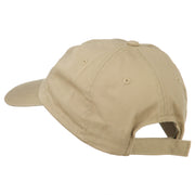 Handicapped Logo Embroidered Pigment Dyed Cotton Cap