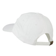 Hawaii State Map Embroidered Washed Cap