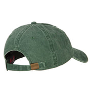 Scuba Hair Don't Care Embroidered Washed Cotton Twill Cap